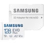 Karta pamięci Samsung EVO Plus microSD 128GB MB-MC128SA/EU - SD Adapter, UHS-I U3, Odczyt do 160 MB|s